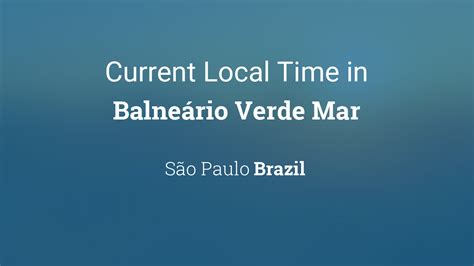 時鐘店|Current Local Time in São Paulo, São Paulo, Brazil